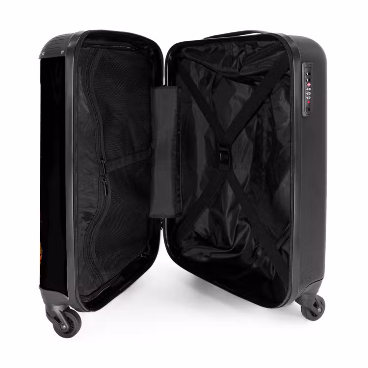 Valise avec nom - Lion coloré dans un style graffiti — 5