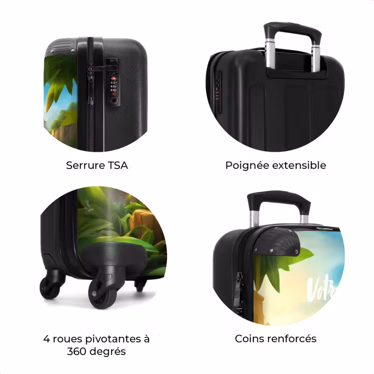 Valise avec nom - Peter Panda — 8