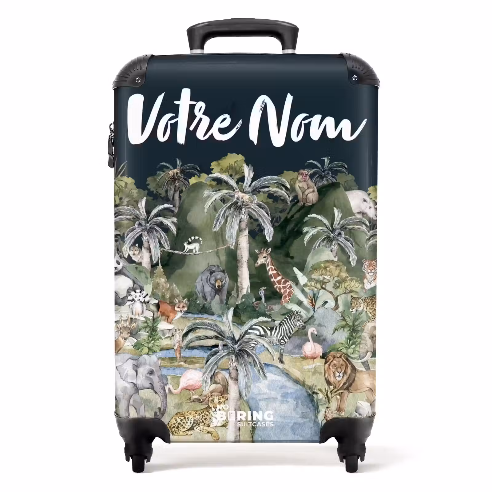 Valise avec nom - La jungle dans l'alcool de contrebande — 1