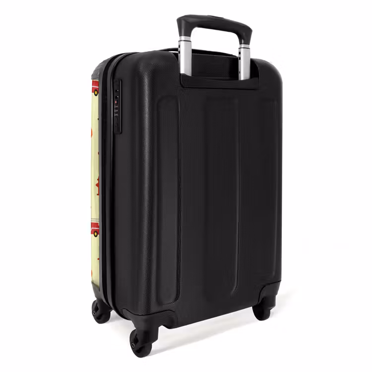 Valise - Motif de pompiers avec véhicules et flammes — 4