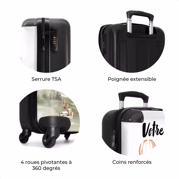 Valise avec nom - Aventure en alpaga — 8