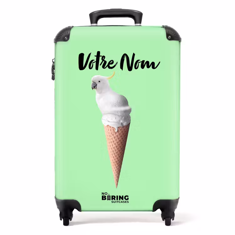 Valise avec nom - Cône de cacatoès — 1