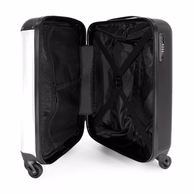 Valise avec nom - Glace arc-en-ciel au rubis — 5