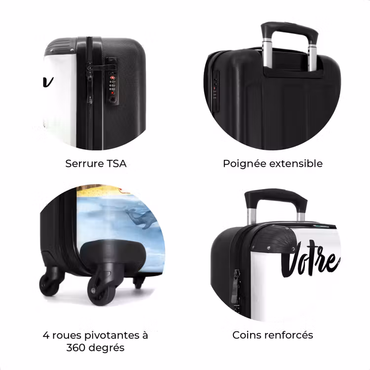 Valise avec nom - Plaisirs de l'île — 8