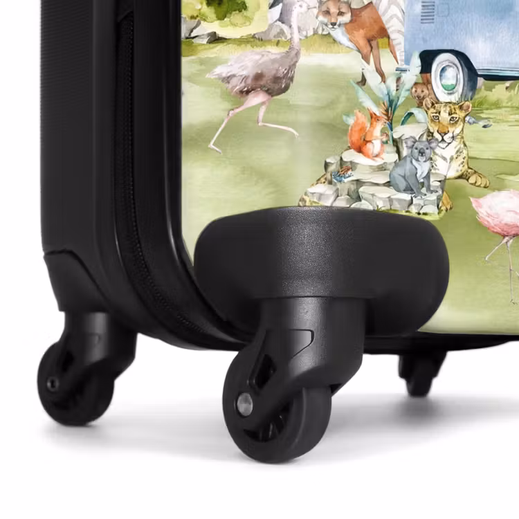 Valise avec nom - Safari dans la jungle — 7