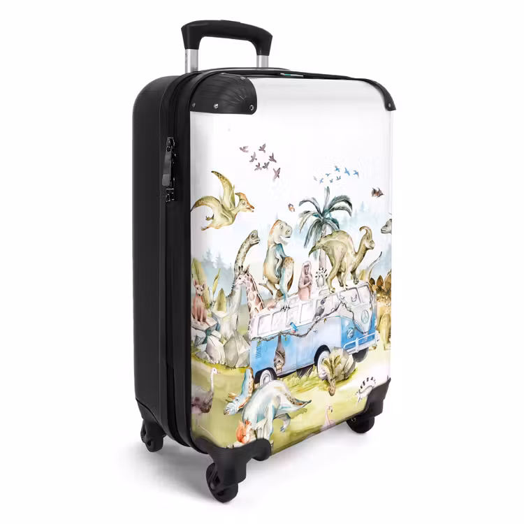 Valise avec nom - Safari dinosaures — 2