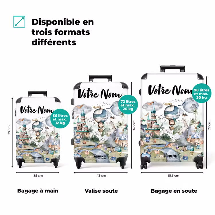 Valise avec nom - Toverland — 3