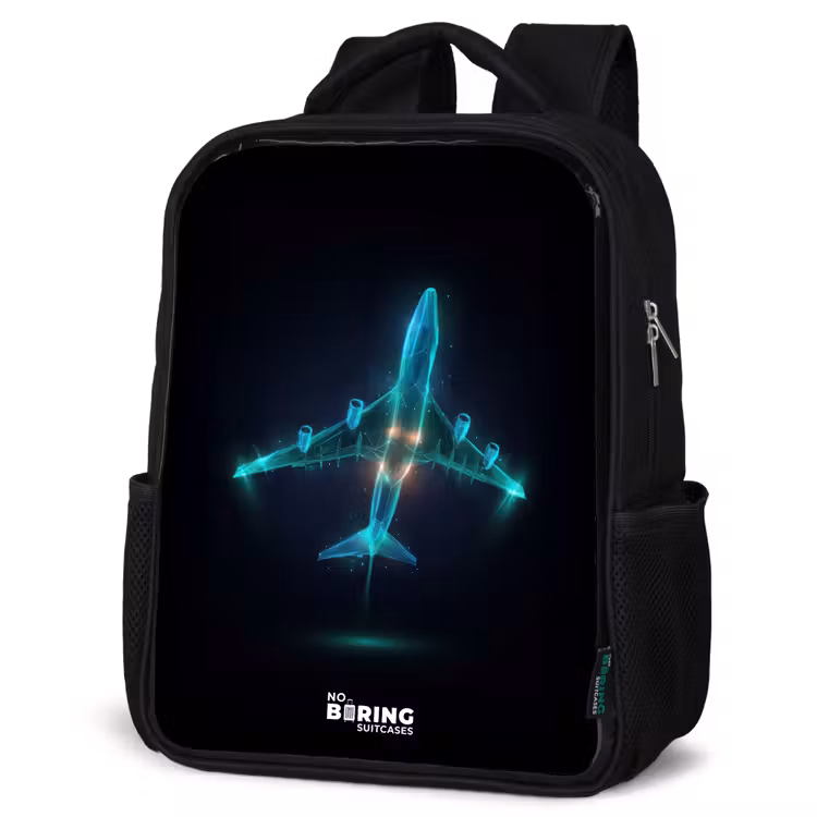Sac à dos enfant - Noir - Aéronefs lumineux — 6