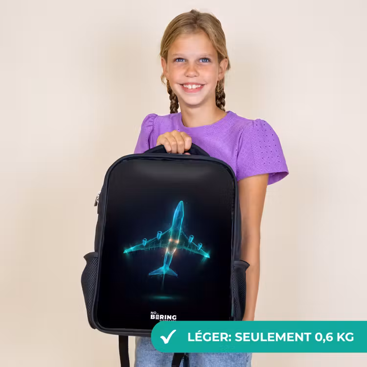 Sac à dos enfant - Noir - Aéronefs lumineux — 9