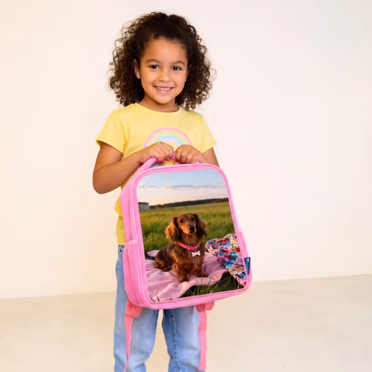 Sac à dos rose pour enfant — 3