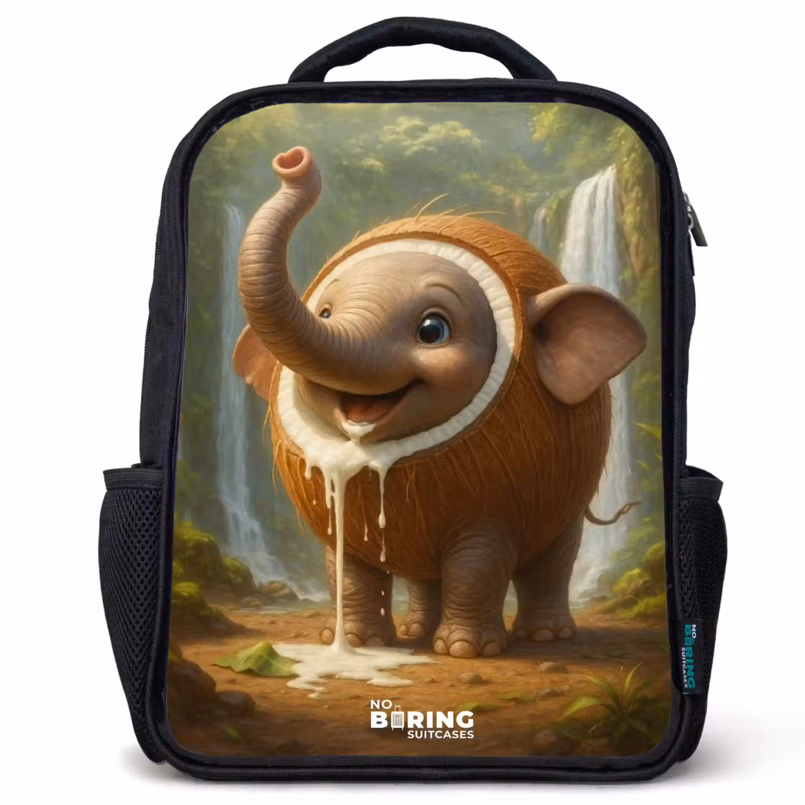 Sac à dos enfant - Noir - Coconote Elephante — 1