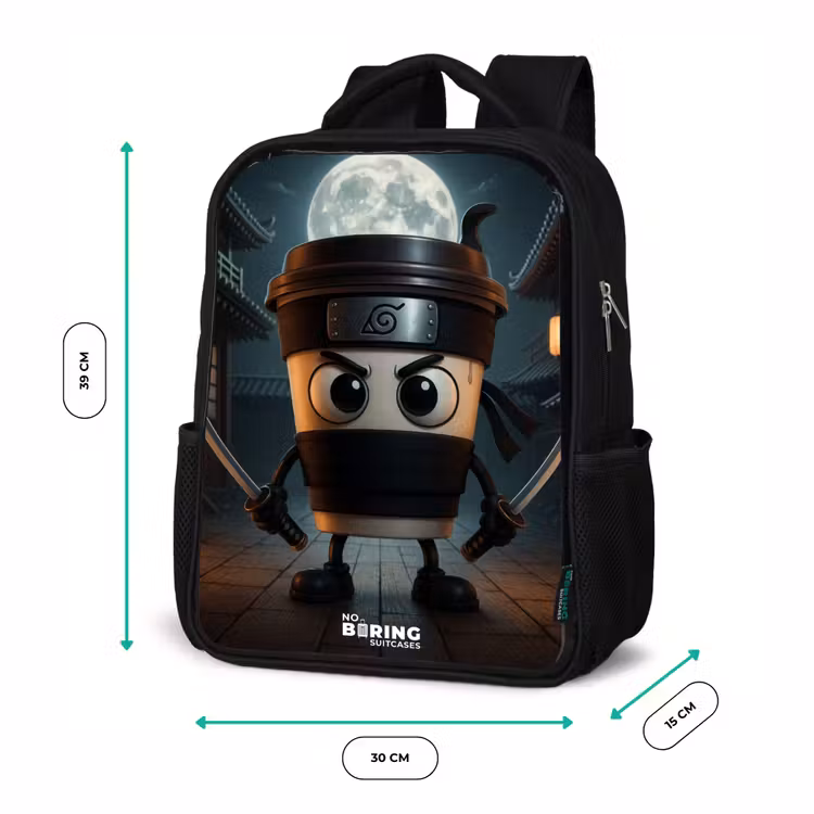 Sac à dos enfant - Noir - Capuchino Assassino — 8
