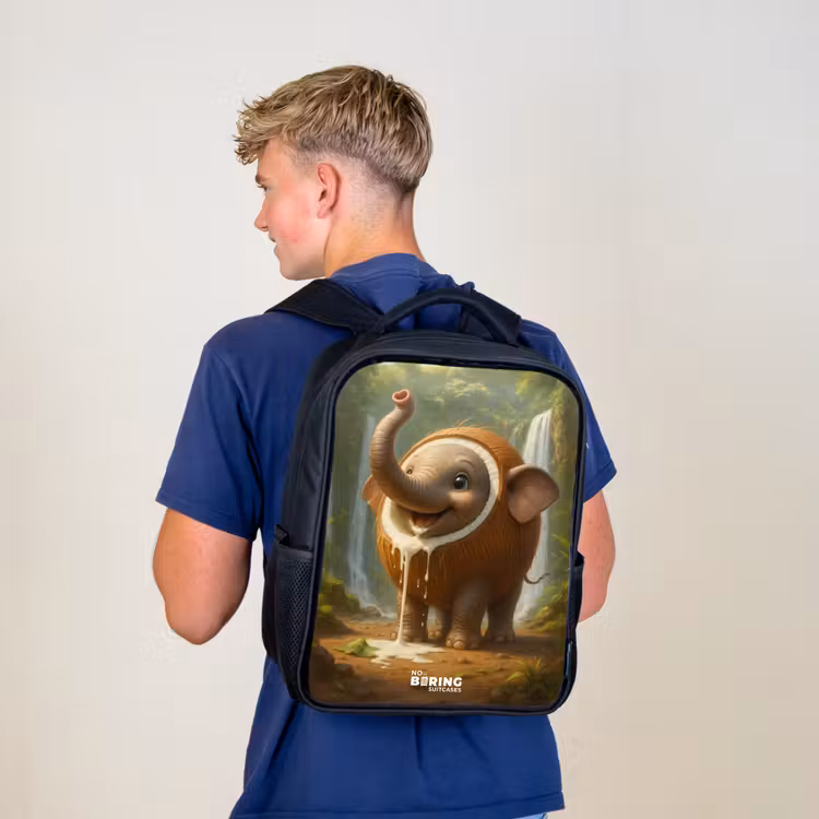 Sac à dos enfant - Noir - Coconote Elephante — 5