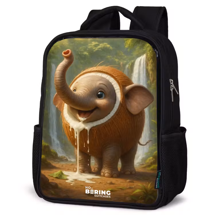 Sac à dos enfant - Noir - Coconote Elephante — 6