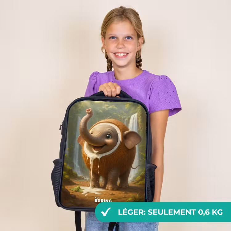 Sac à dos enfant - Noir - Coconote Elephante — 9