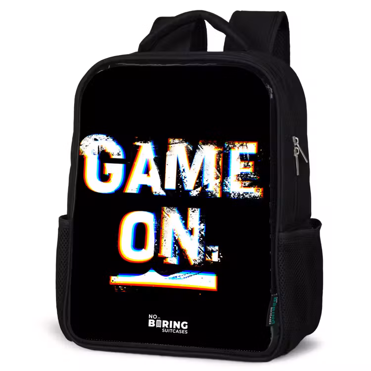 Sac à dos enfant - Noir - Le jeu en noir et blanc — 6