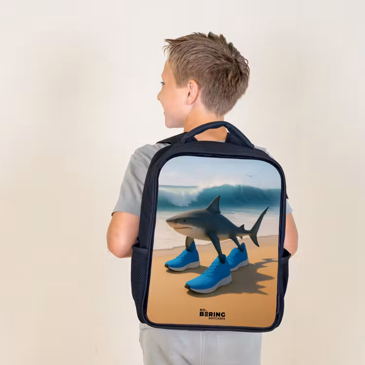 Sac à dos enfant - Noir - Tralalero tralala — 2
