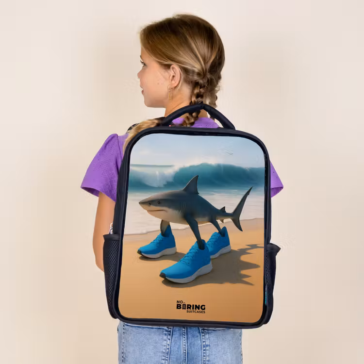 Sac à dos enfant - Noir - Tralalero tralala — 4