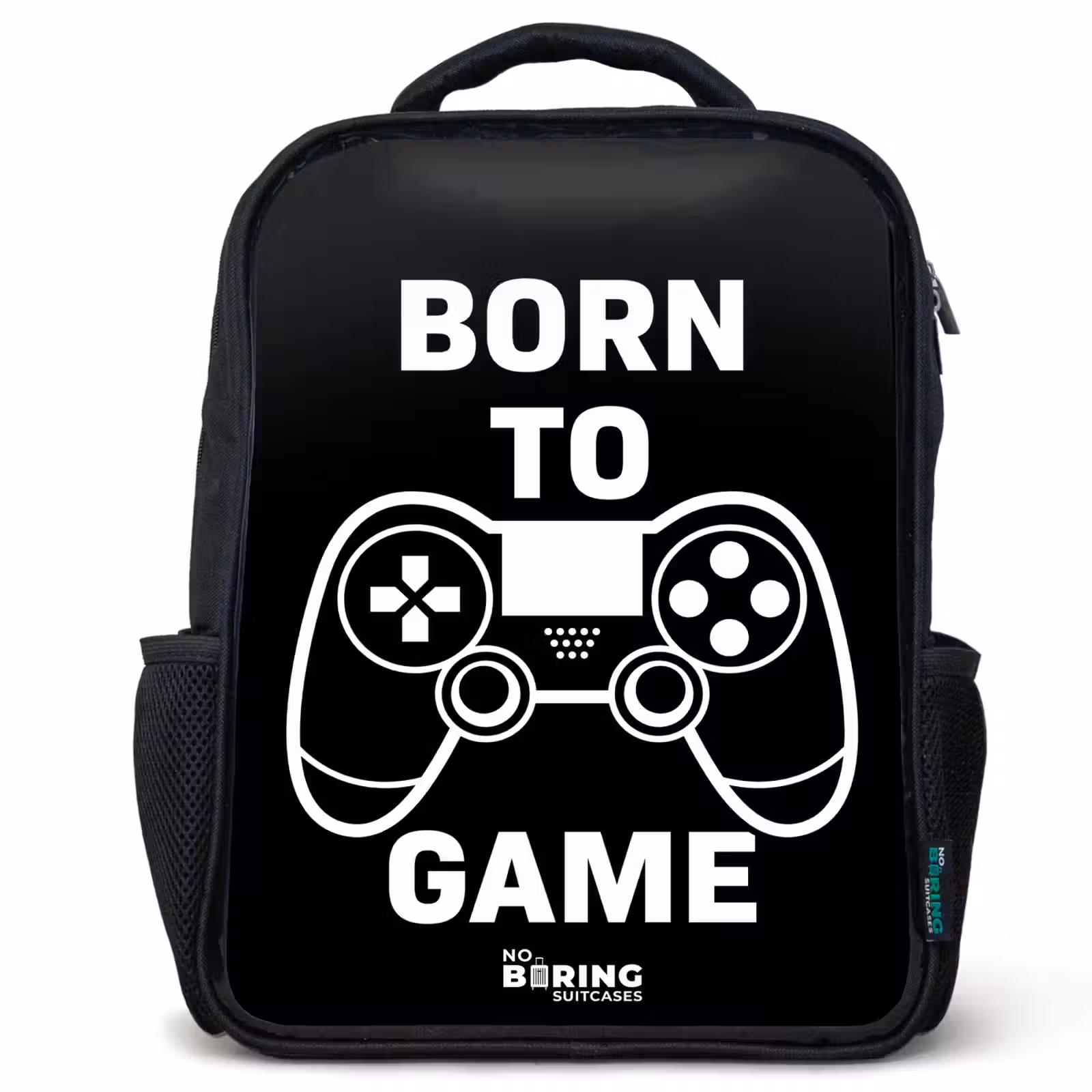 Sac à dos enfant - Noir - Né pour jouer avec une manette — 1