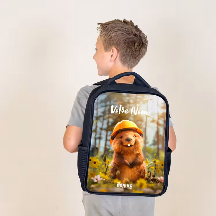 Sac à dos enfant - Noir - Benno Bloembouwer — 2