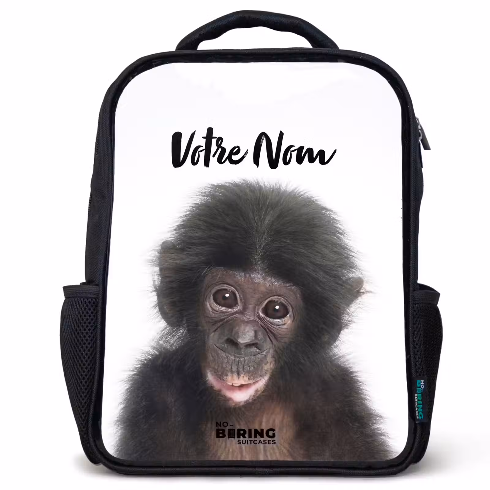 Sac à dos enfant - Noir - Charlie Chimp — 1