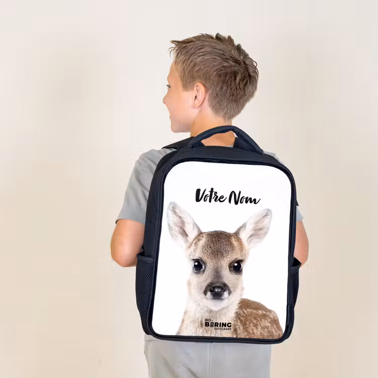 Sac à dos enfant - Noir - Bambino — 2