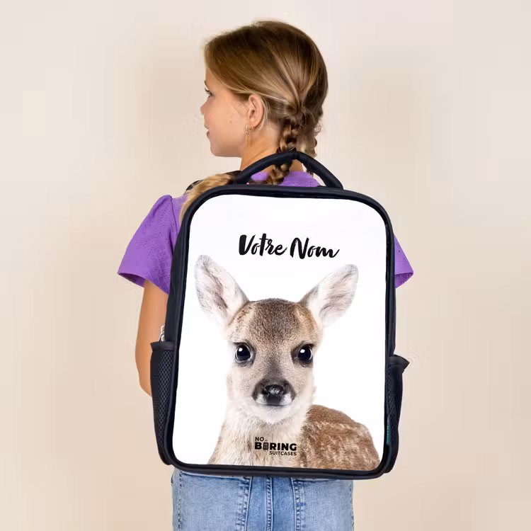 Sac à dos enfant - Noir - Bambino — 4