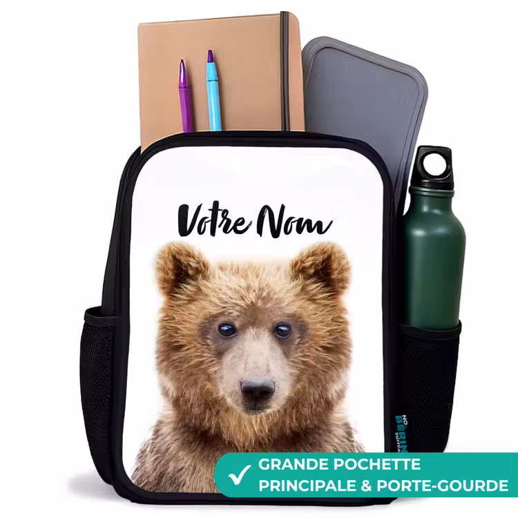 Sac à dos enfant - Noir - Bennie Bear — 10