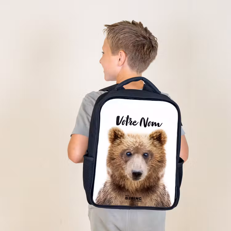 Sac à dos enfant - Noir - Bennie Bear — 2