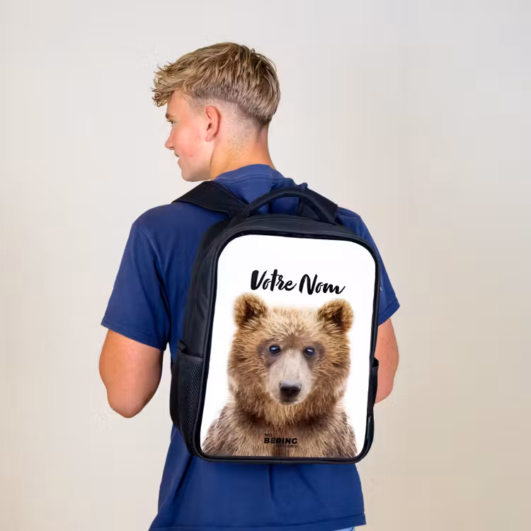Sac à dos enfant - Noir - Bennie Bear — 5