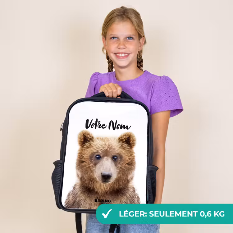 Sac à dos enfant - Noir - Bennie Bear — 9