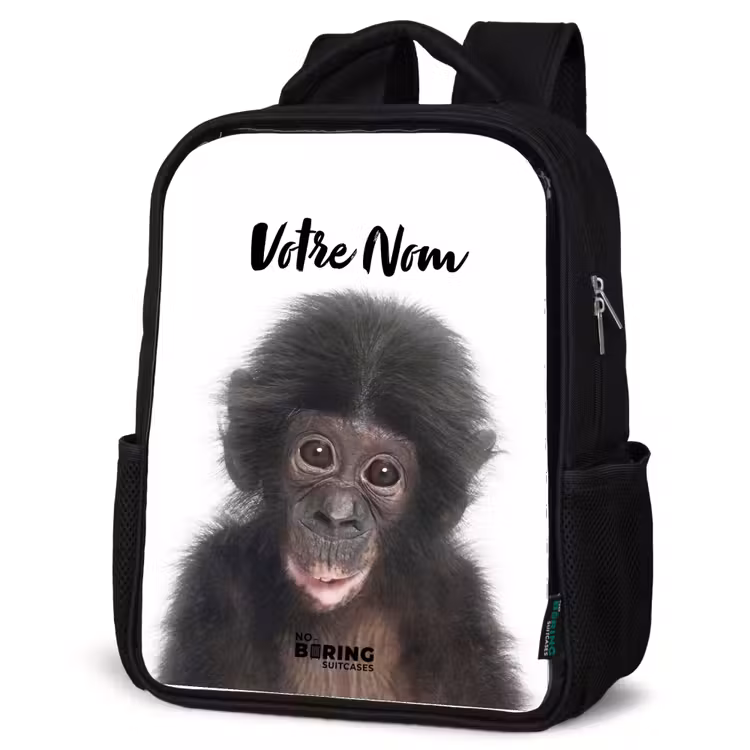 Sac à dos enfant - Noir - Charlie Chimp — 6