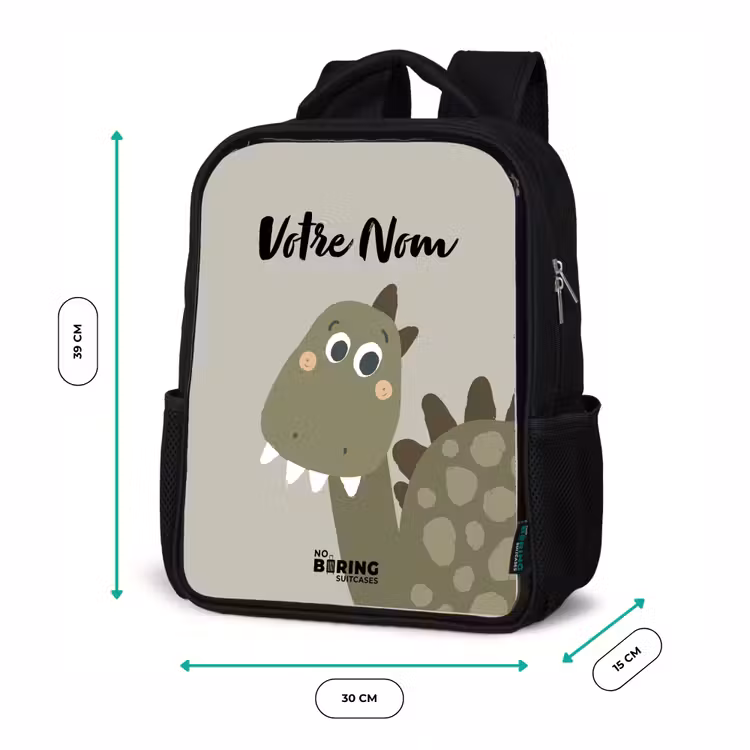 Sac à dos enfant - Noir - Danny dino — 8