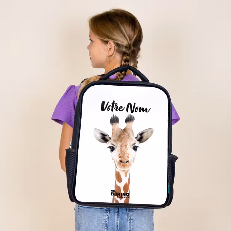 Sac à dos enfant - Noir - Gerrie Girafe — 4