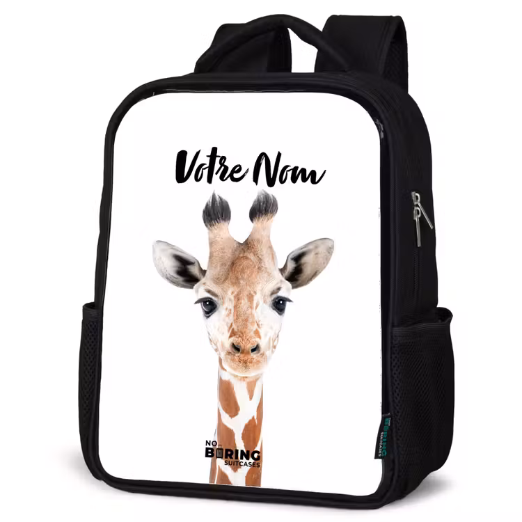 Sac à dos enfant - Noir - Gerrie Girafe — 6