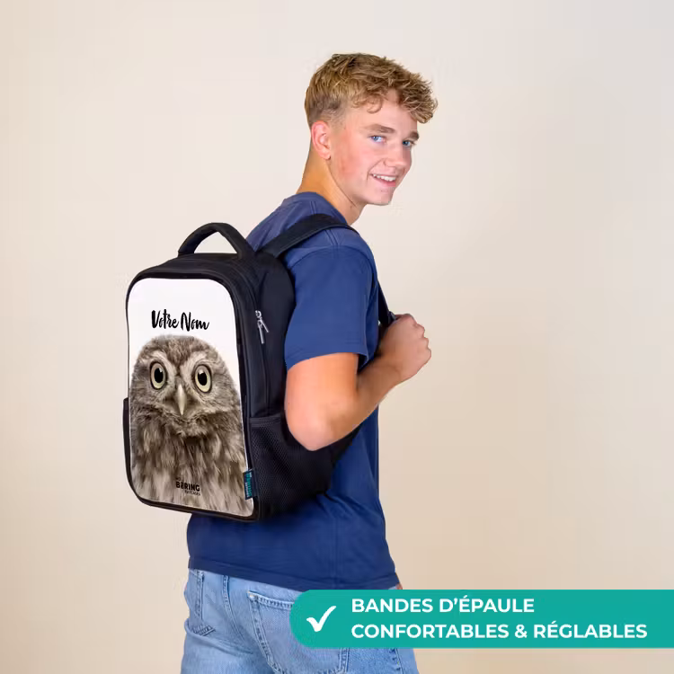 Sac à dos enfant - Noir - Hibou d'Ulke — 11