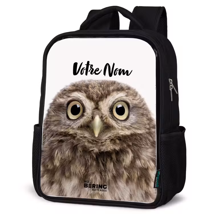 Sac à dos enfant - Noir - Hibou d'Ulke — 6