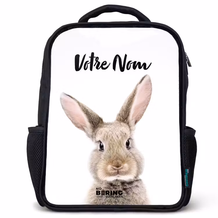 Sac à dos enfant - Noir - Koen Rabbit — 1