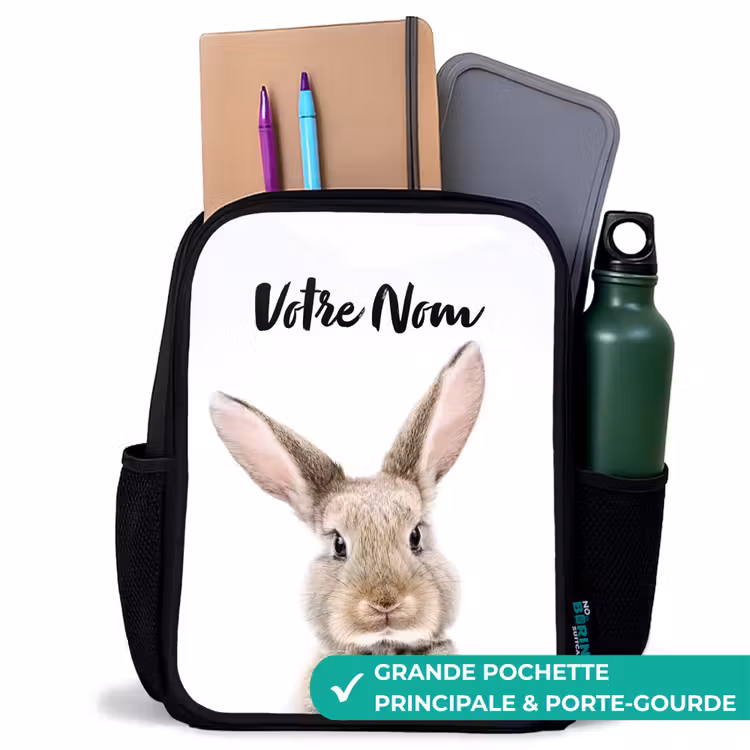Sac à dos enfant - Noir - Koen Rabbit — 10