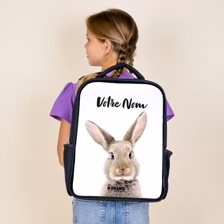 Sac à dos enfant - Noir - Koen Rabbit — 4
