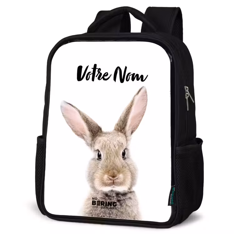Sac à dos enfant - Noir - Koen Rabbit — 6