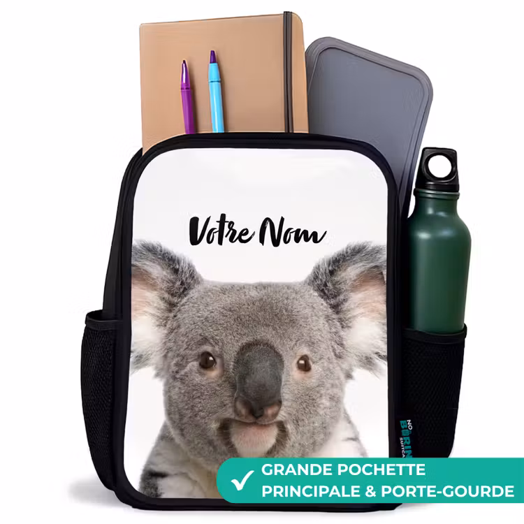 Sac à dos enfant - Noir - Mignon Koala — 10
