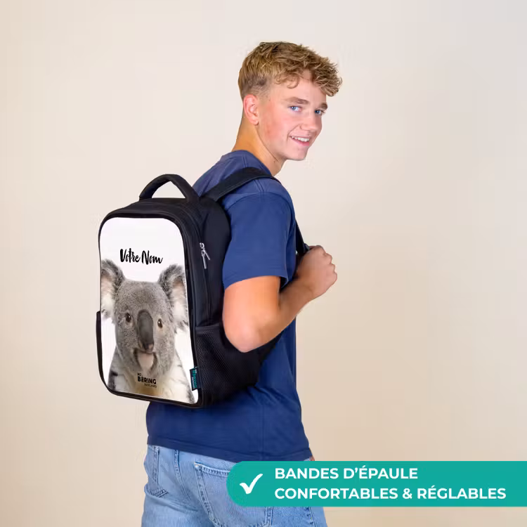 Sac à dos enfant - Noir - Mignon Koala — 11