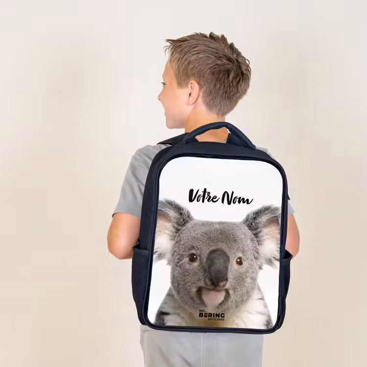 Sac à dos enfant - Noir - Mignon Koala — 2