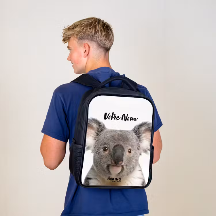 Sac à dos enfant - Noir - Mignon Koala — 5