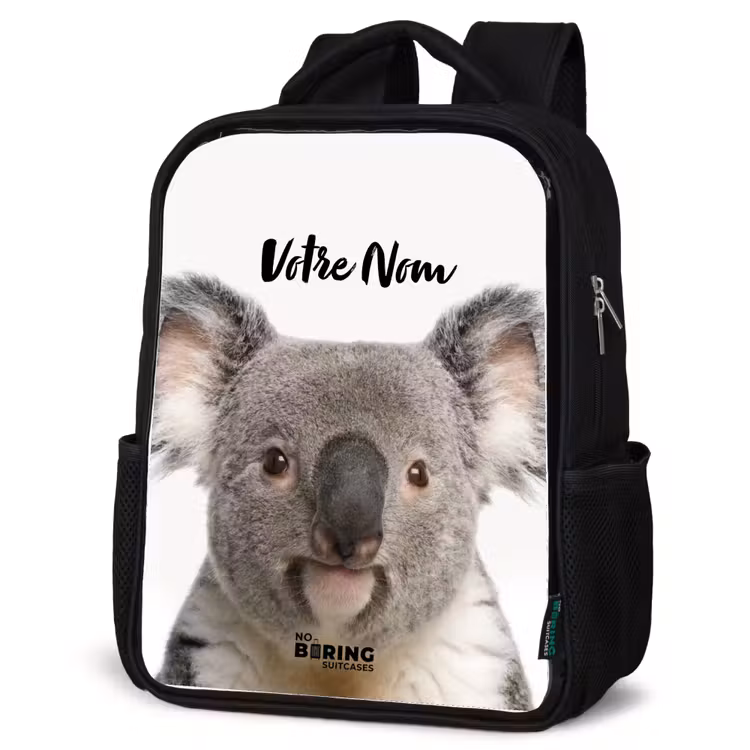 Sac à dos enfant - Noir - Mignon Koala — 6