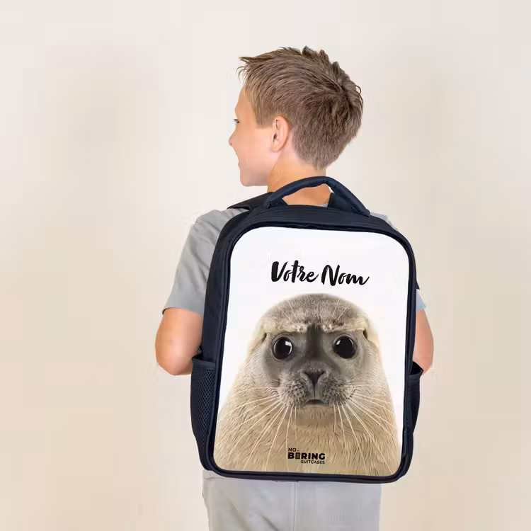 Sac à dos enfant - Noir - Sceau Zyon — 2