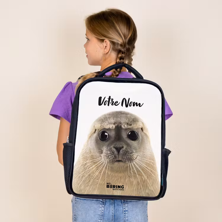 Sac à dos enfant - Noir - Sceau Zyon — 4