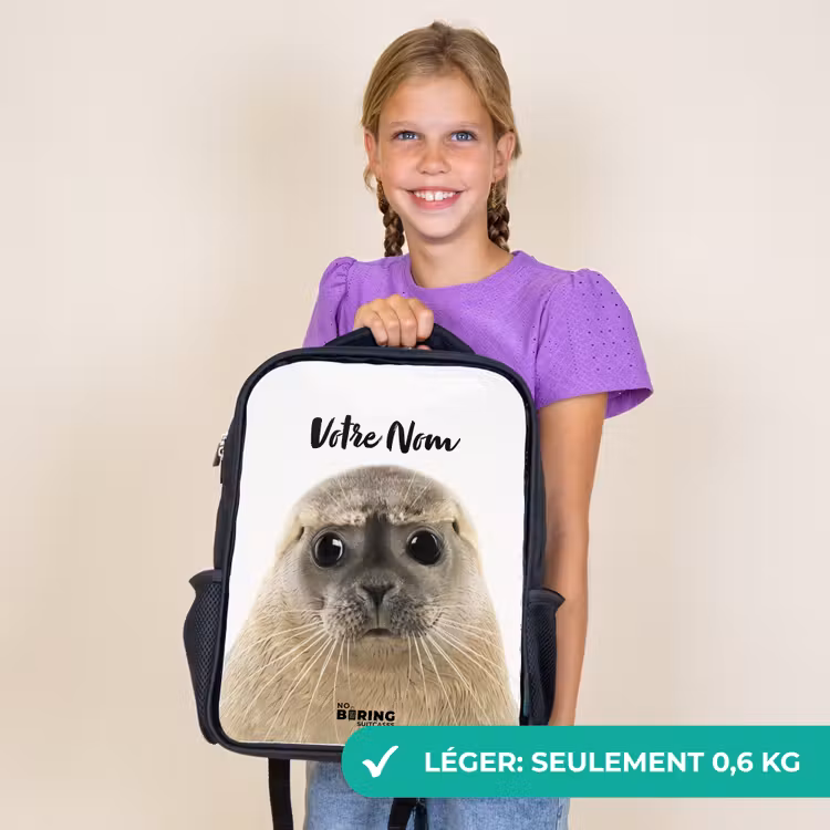 Sac à dos enfant - Noir - Sceau Zyon — 9