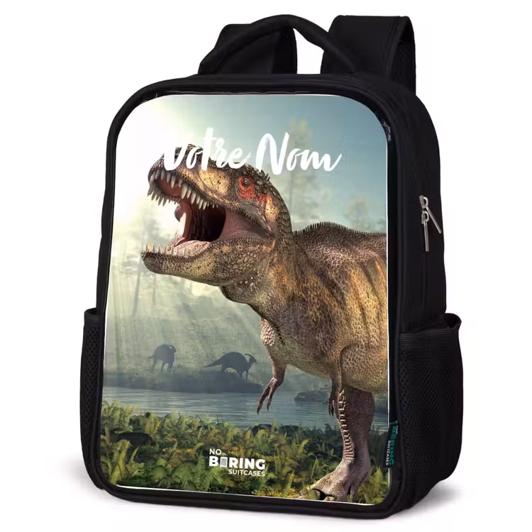 Sac à dos enfant - Noir - Thijs Tyrannosaure — 6